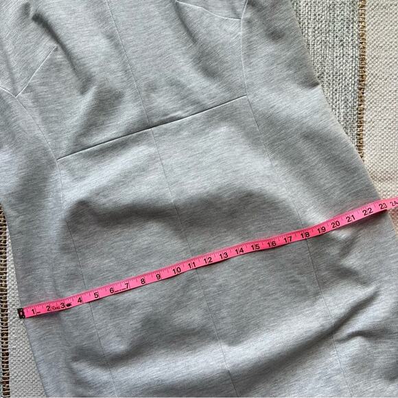 M.M. Lafleur The Katie Light Heather Grey Twill Dress Women’s Size +1 XL - Picture 7 of 10